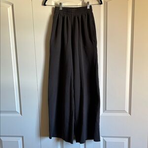 Black Wide-Leg Sweatpants size XXS